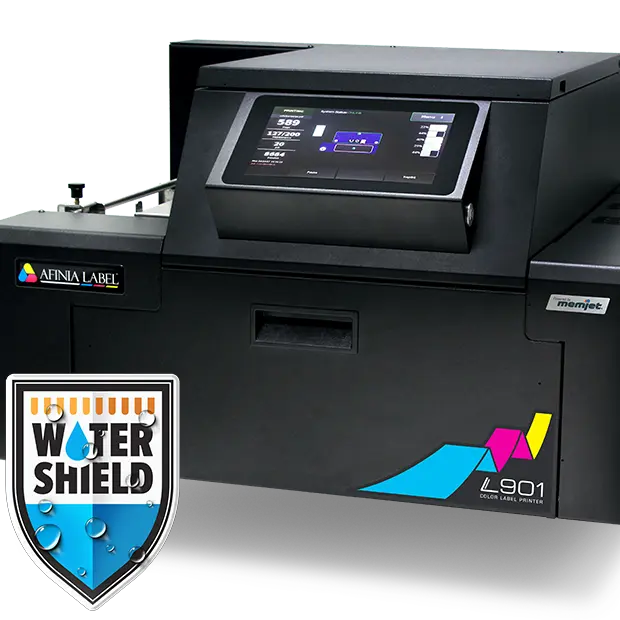 Drukarki do etykiet CWHS L901, Drukarka przemysłowa do etykiet z rolką folii